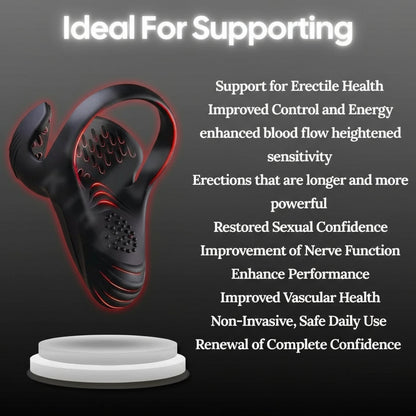💥 Last Hours: 75% OFF! 💥Yagoo Vibrating electric male masturbation lock ring charging