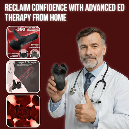 💥 Last Hours: 75% OFF! 💥Yagoo Vibrating electric male masturbation lock ring charging
