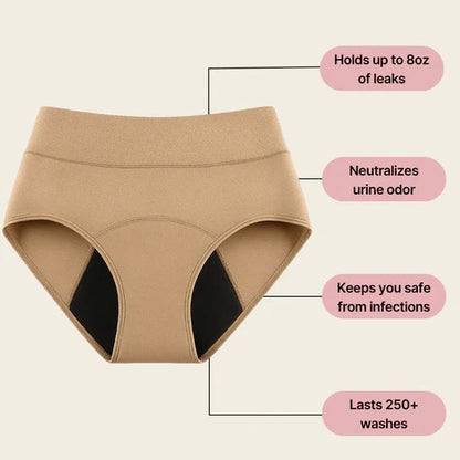 👑2026 Eaily Hot Sale Ends Today: 70% OFF!|100% Leak-Proof Underwear 4-pack(Free Shipping✈)