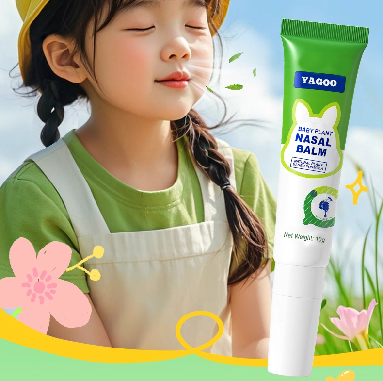 🌿 Why Children Need Nasal Care? Baby Plant Nasal Balm – Gentle Nasal Relief for Kids