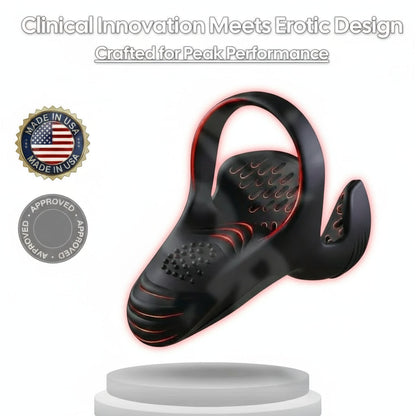 💥 Last Hours: 75% OFF! 💥Yagoo Vibrating electric male masturbation lock ring charging