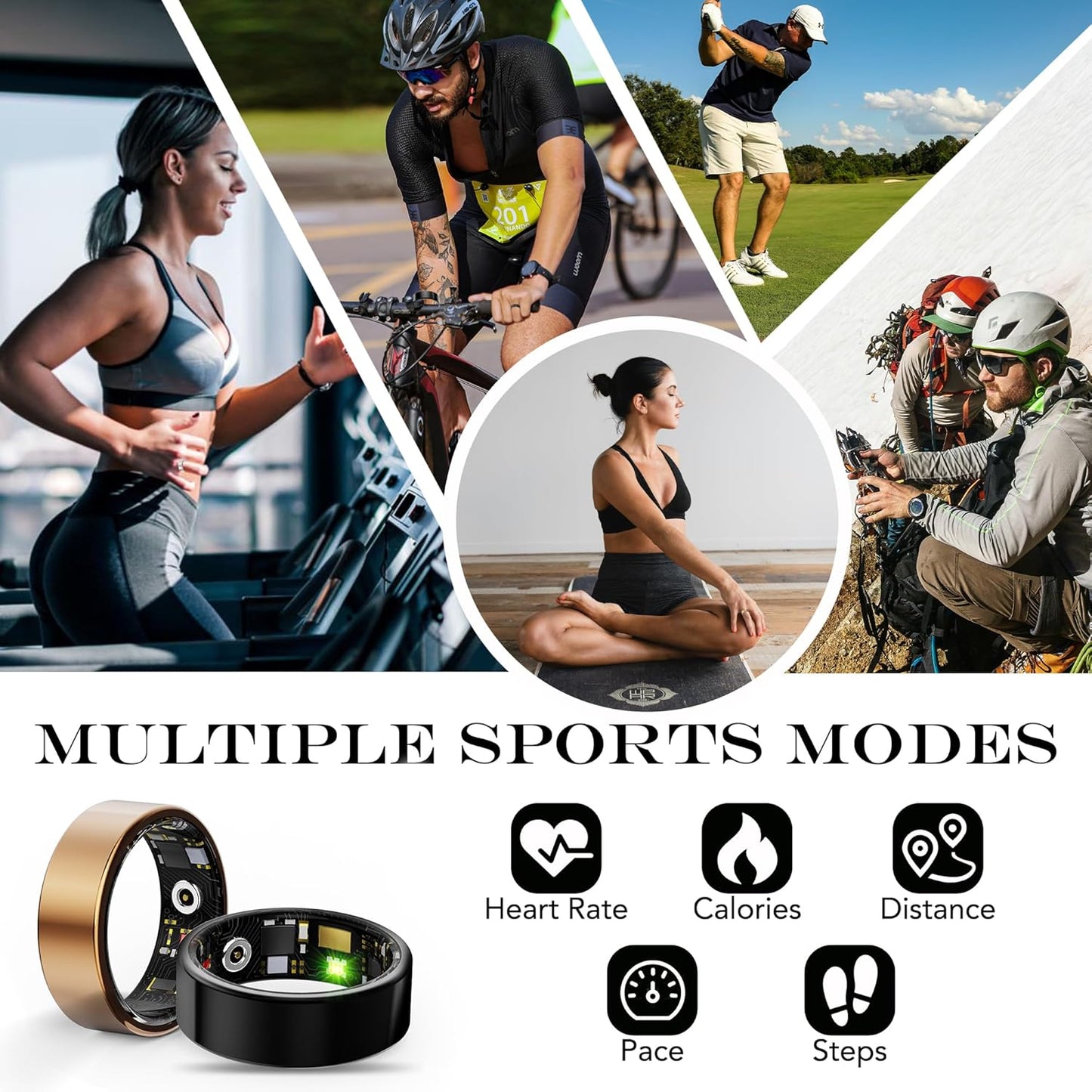 Tiworld™ Smart Sleep & Health Tracking Ring