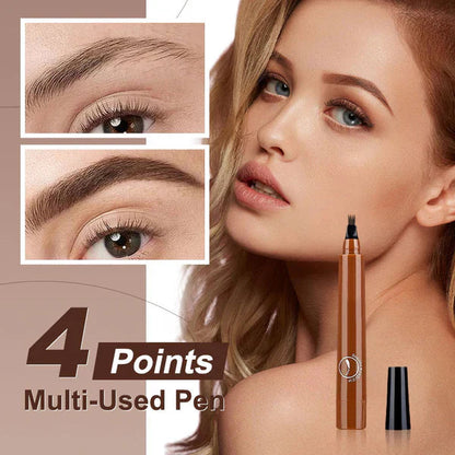 🎁Buy 1 Get 1 Free🔥Waterproof Four-tip Beard and Eyebrow Pen✨