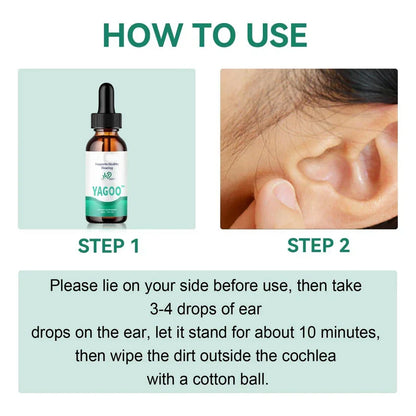 👂70%OFF-2026 Upgrade🔥YAGOO™ Tinnitus Ear Drops — Cleans Earwax, Relieves Tinnitus