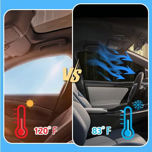🚗 Universal Car Window Screens — Keep Your Car Cool, Comfortable & Protected