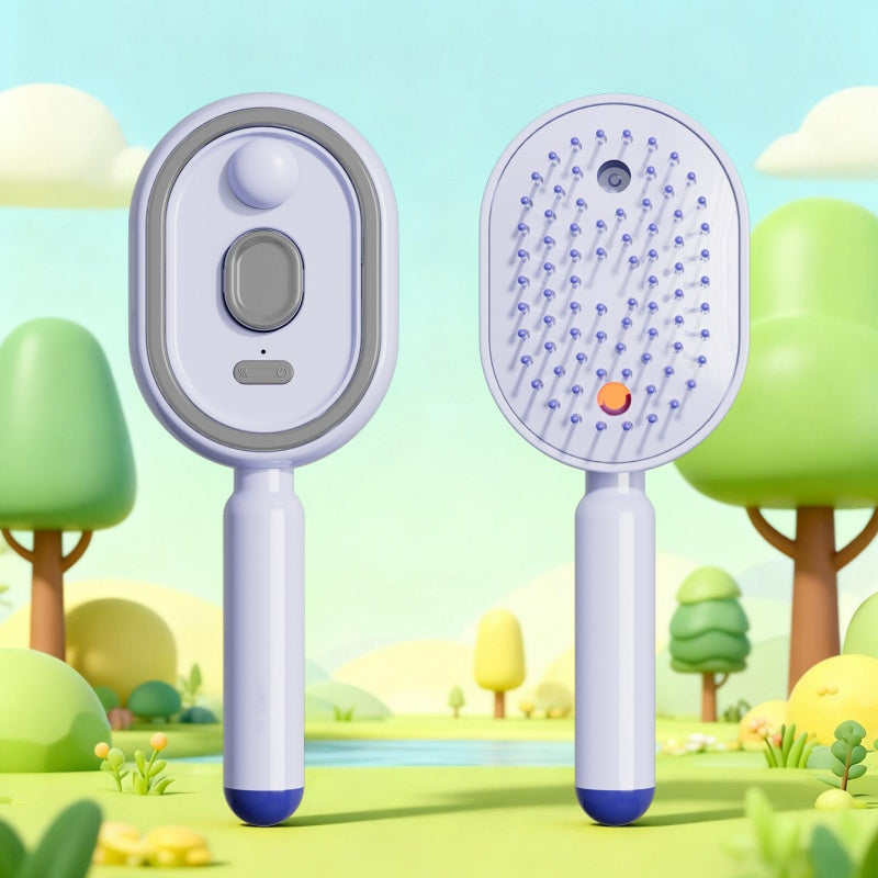 📢📢50 %  OFF !! ⏰Electric Spray & Massage Hair Brush✨🔥