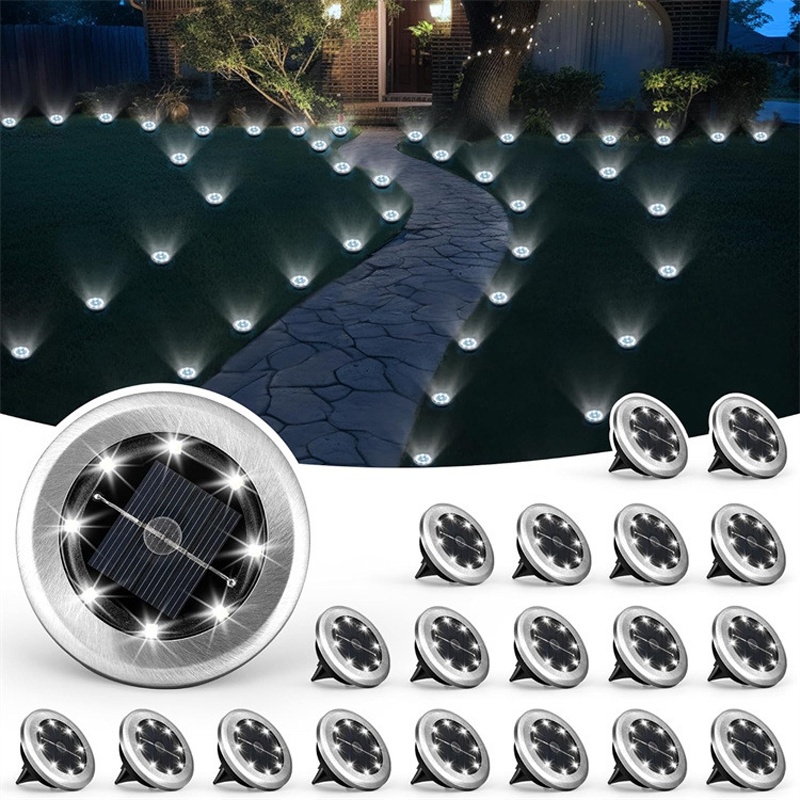 ⏳Limited-time 50% off⏰Outdoor Waterproof Solar Ground Light - 2 Pack/Set🏡💡
