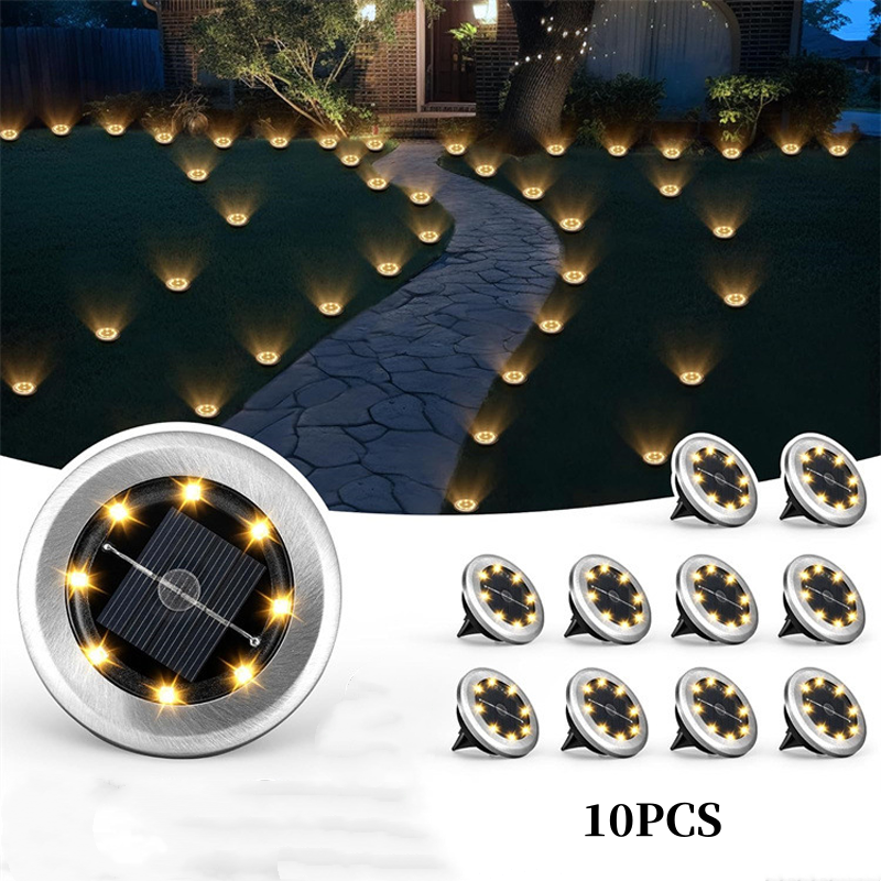 ⏳Limited-time 50% off⏰Outdoor Waterproof Solar Ground Light - 2 Pack/Set🏡💡