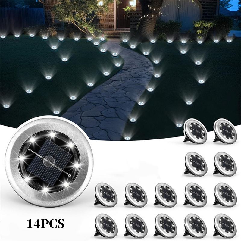 ⏳Limited-time 50% off⏰Outdoor Waterproof Solar Ground Light - 2 Pack/Set🏡💡