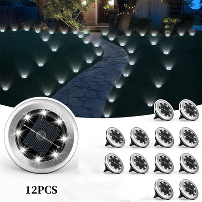 ⏳Limited-time 50% off⏰Outdoor Waterproof Solar Ground Light - 2 Pack/Set🏡💡