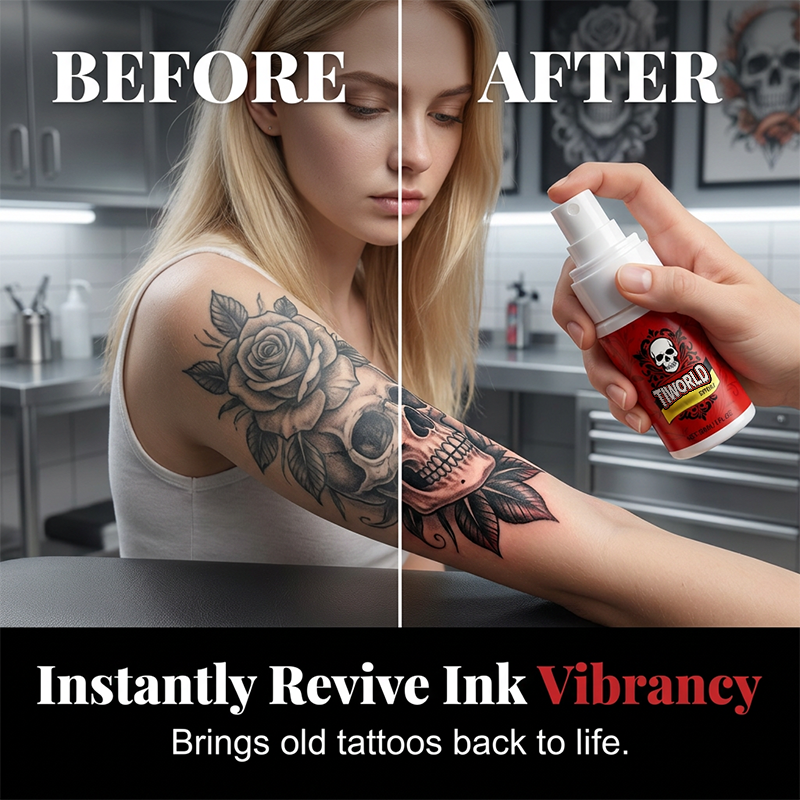 💥 50K+ sold!💉 Tiworld aftercare spray – ultra-fine mist, hydrates, revives ink vibrancy. 50% OFF! 🎨✨